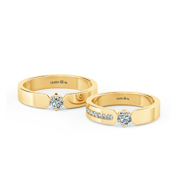 Diamond Wedding Band Set NCC3012 1